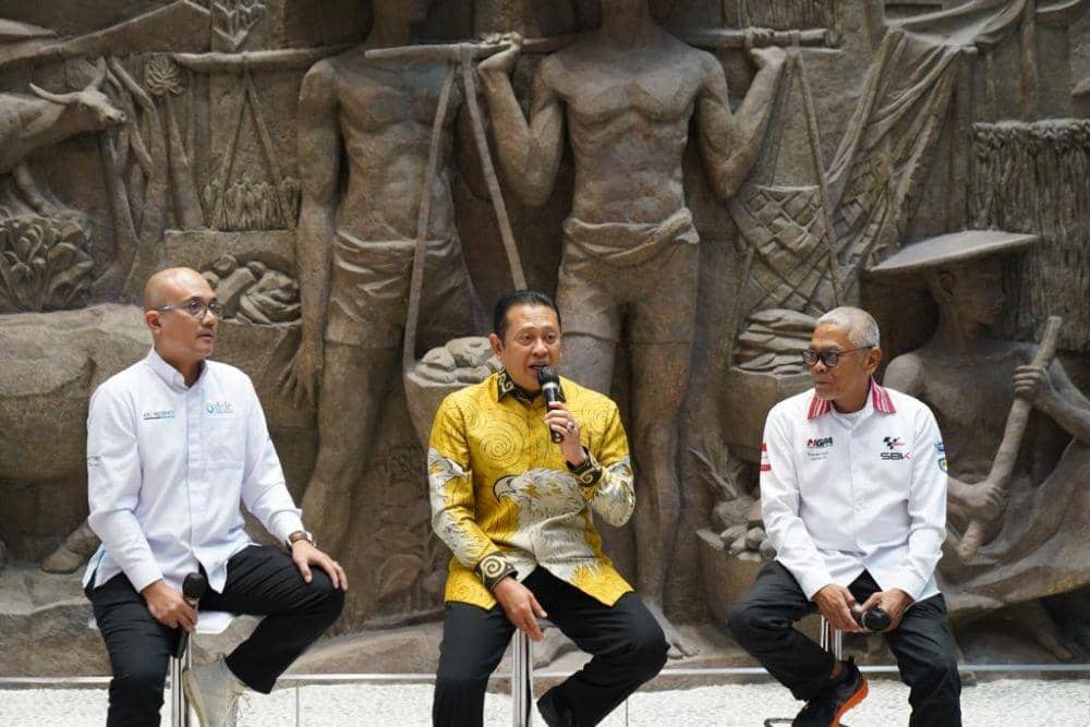 Ketua Umum Pengurus Pusat Ikatan Motor Indonesia (IMI) Bambang Soesatyo. (dok. ITDC)