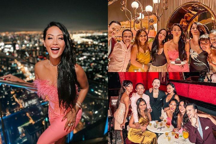 10 Potret Ultah Ke-42 Indah Kalalo, Girls Trip ke Bangkok Sama Bestie!