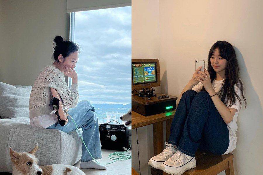 Kim Go Eun dan Park Ji Hu (instagram.com/ggonekim | instagram.com/03_hu)