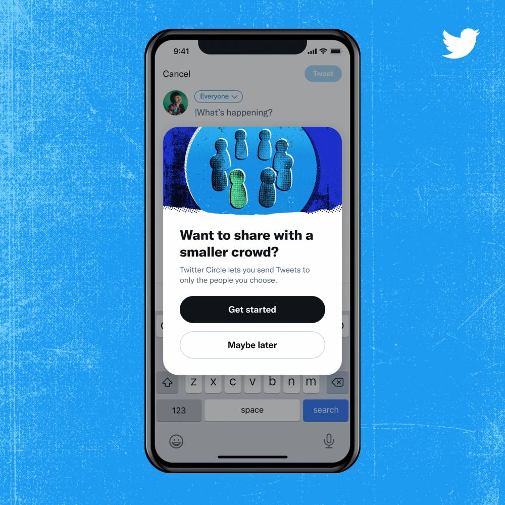 ilustrasi fitur Twitter Circle hadir di Indonesia (Dok. Twitter)