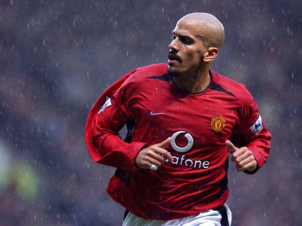 Juan Sebastian Veron saat membela Manchester United. (manutd.com)
