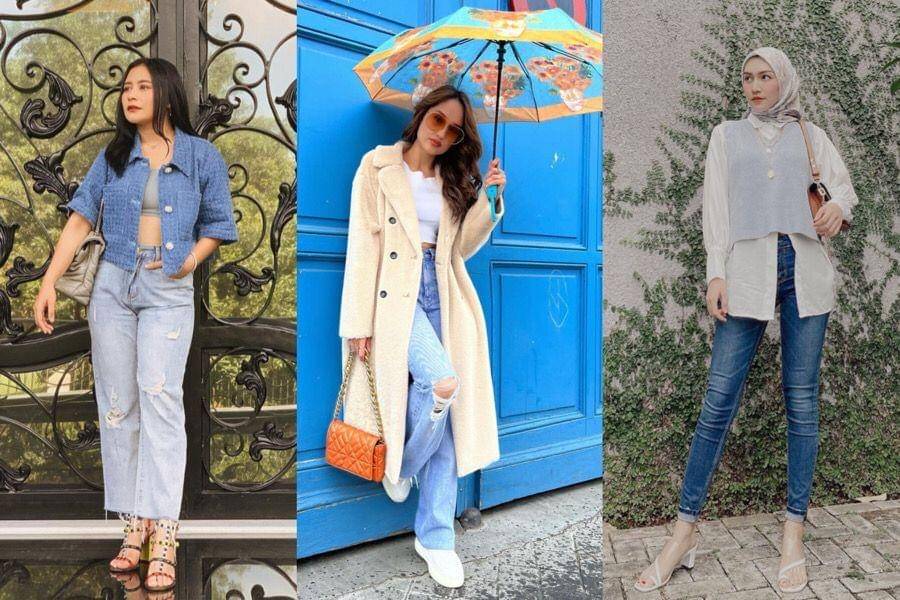 padu padan outer ala Artis (instagram.com/prillylatuconsina96 | instagram.com/claurakiehl |instagram.com/melodyprima)