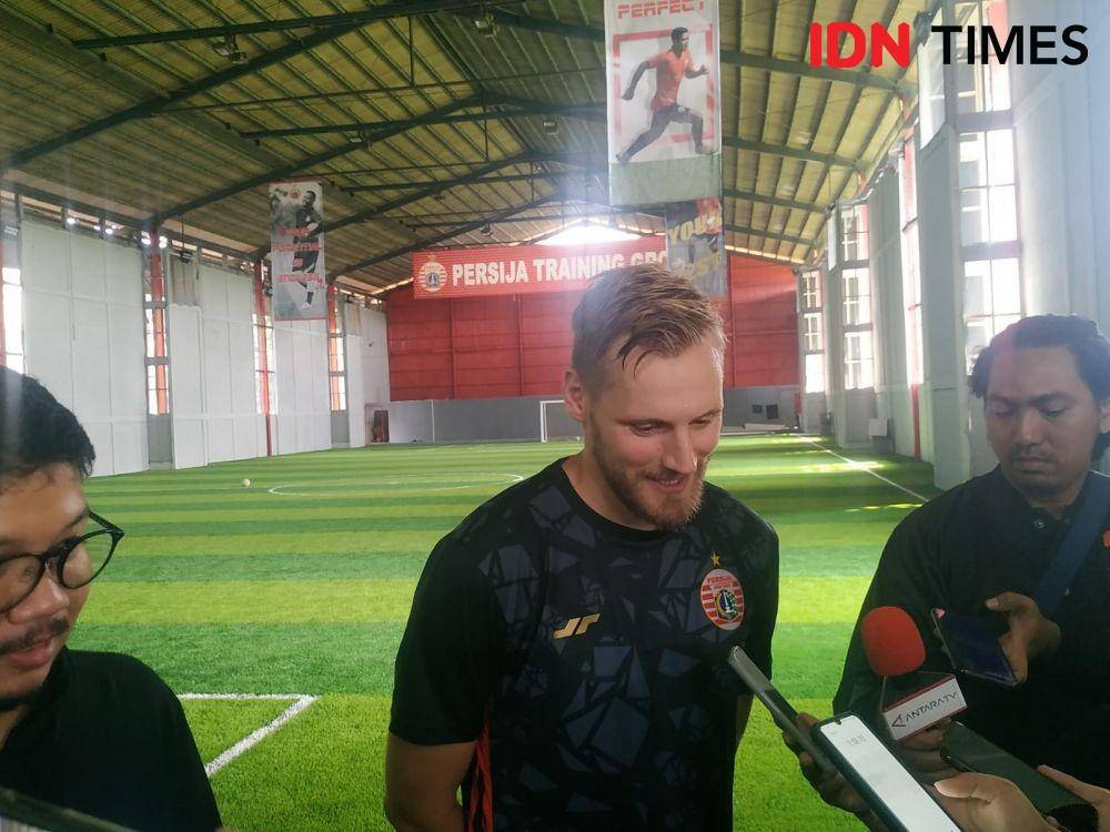 Hanno Behrens, pemain anyar Persija. (Dok, Persija)