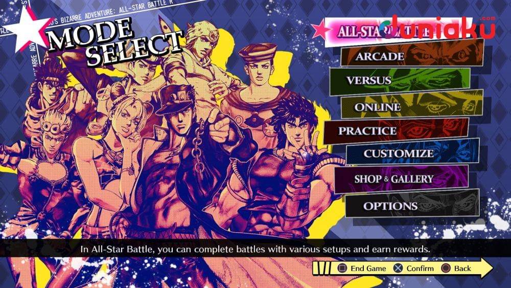 JoJo's Bizarre Adventure All Star Battle R. duniaku.com/Adhitya Daniel