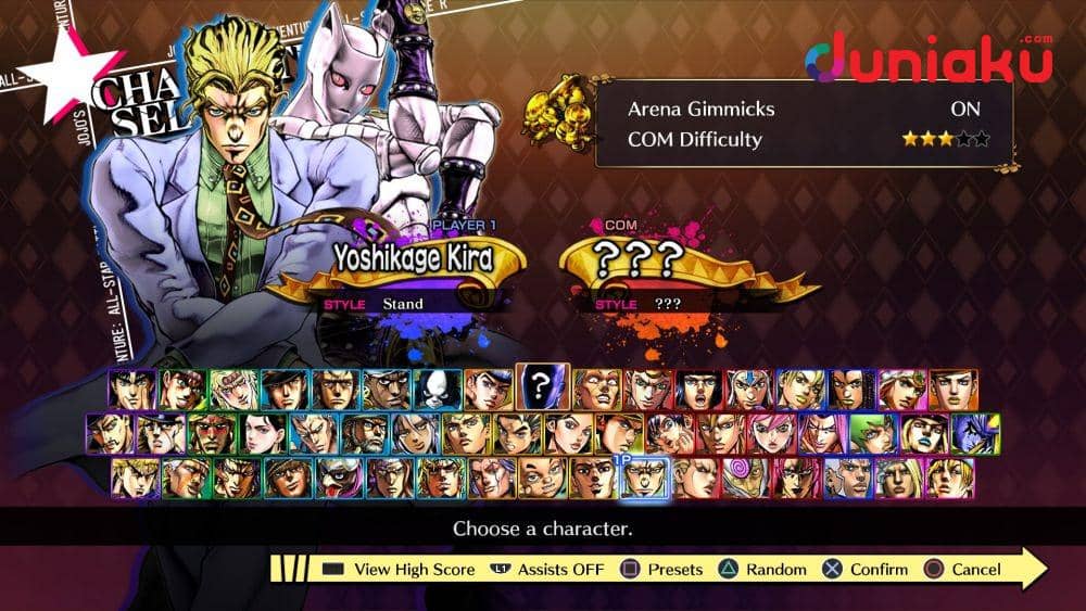 JoJo's Bizarre Adventure All Star Battle R. duniaku.com/Adhitya Daniel