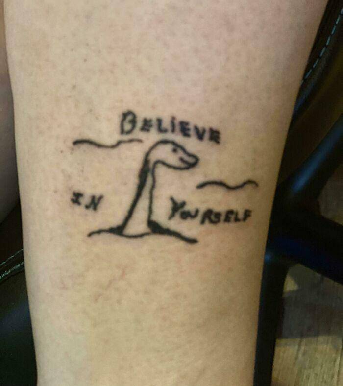 Tato buatan teman baru belajar. (reddit.com/deleted)