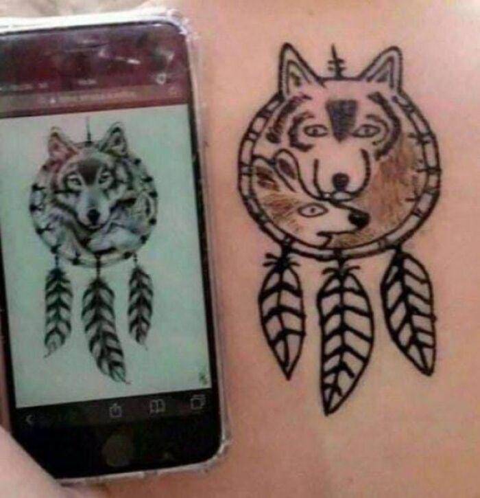 Tato buatan teman baru belajar. (reddit.com/MischievousDoodle)