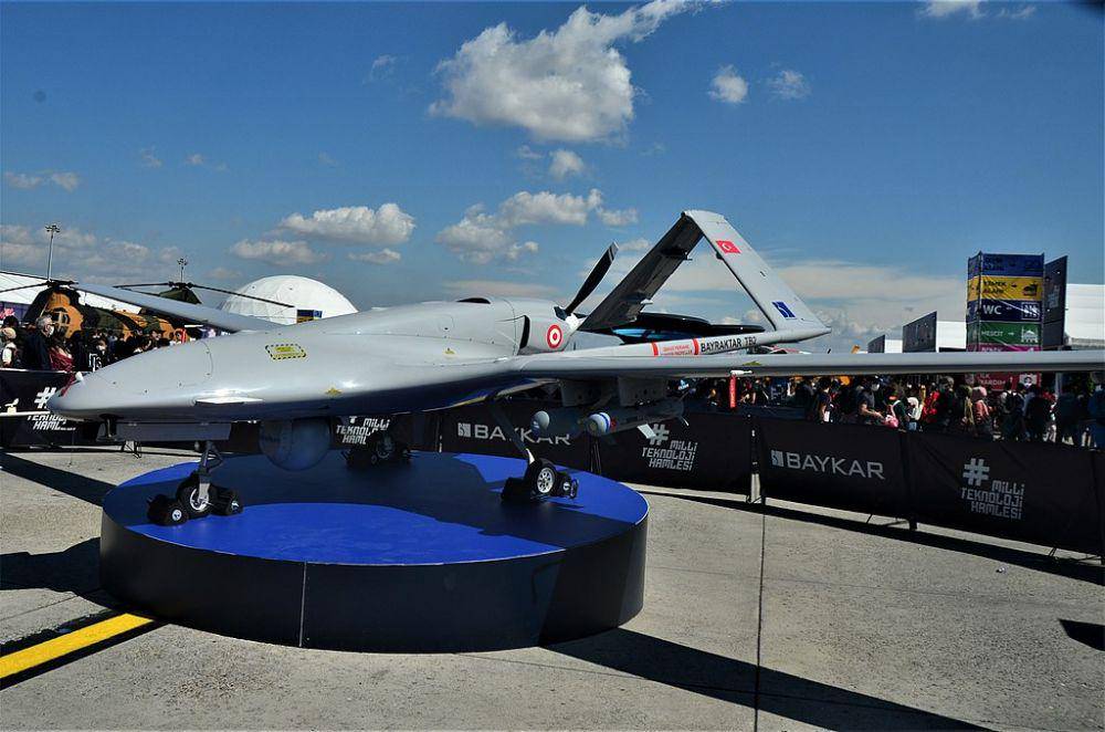 Drone Turki jenis Bayraktar TB2 (Dok. Wikimedia)