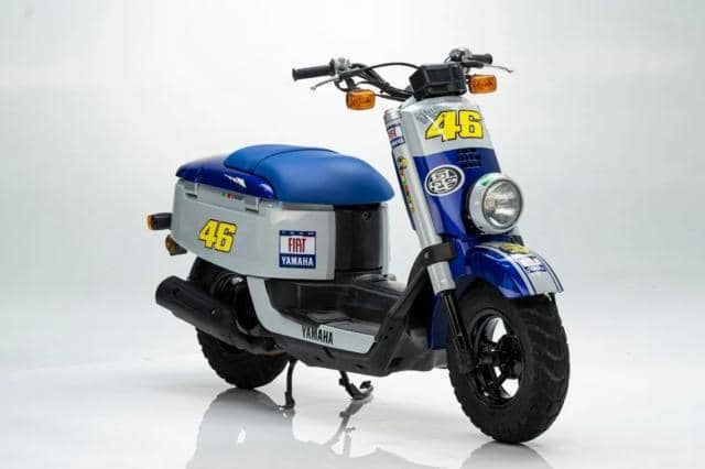 Yamaha Giggle 50cc milik Valentino Rossi (visordown.com)
