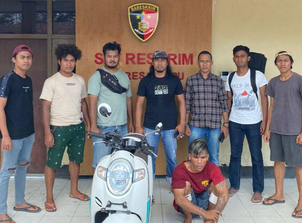 Berusaha Kabur, Maling Motor Asal Bima Ditembak Polisi