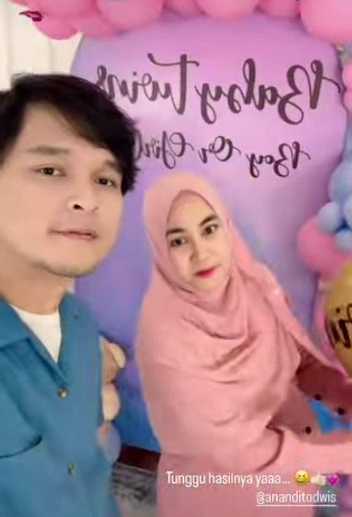 potret Anisa Rahma siapkan acara gender reveal (instagram.com/anisarahma_12)
