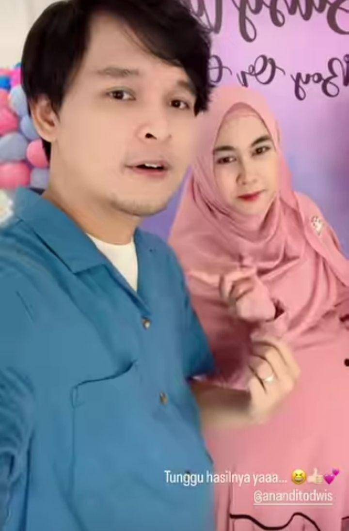 potret Anisa Rahma siapkan acara gender reveal (instagram.com/anisarahma_12)
