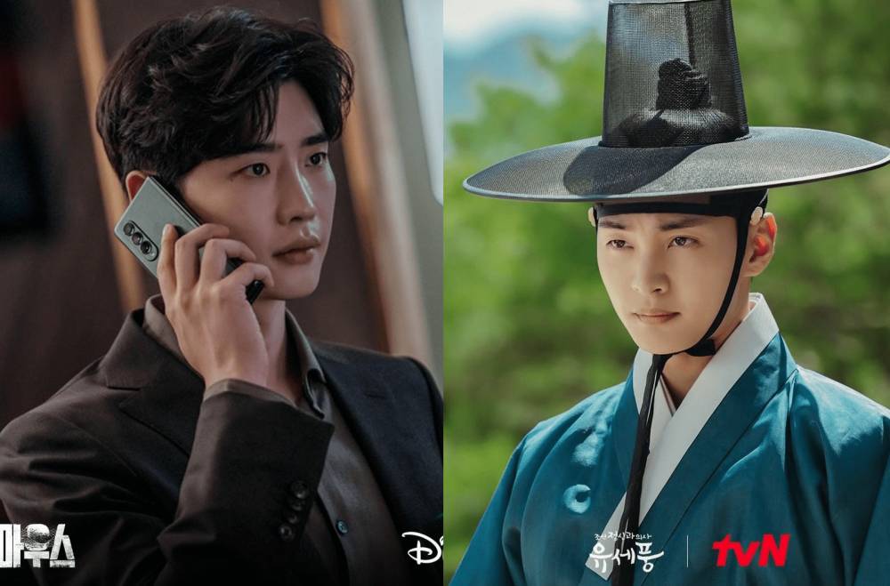 Lee Jong Suk di drama Big Mouth (instagram.com/disneypluskr) | Kim Min Jae di drama Poong, the Joseon Psychiatrist (instagram.com/tvn_drama)