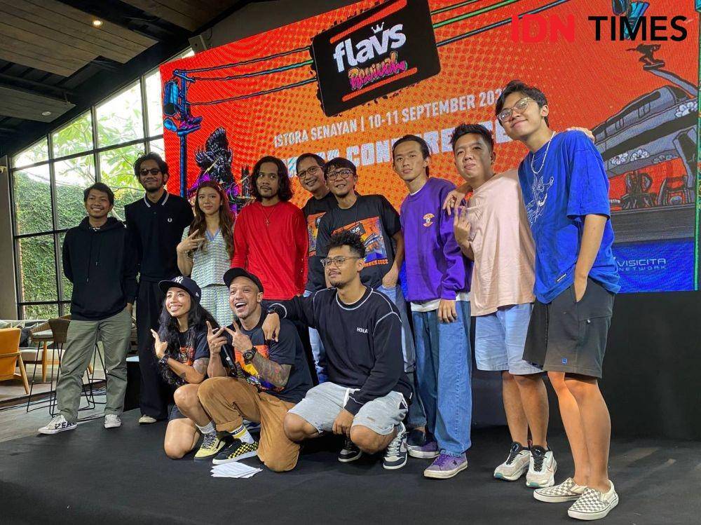 Press Conference FLAVS Festival (IDN Times/Ega Syakila)