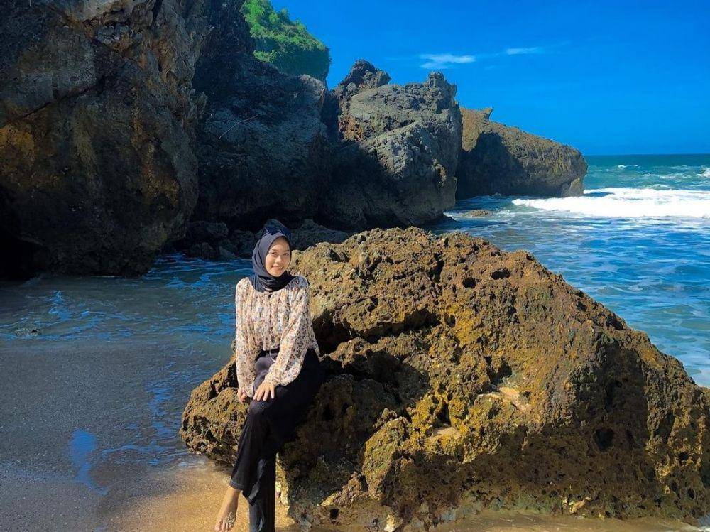potret Pantai Wohkudu (instagram.com/rahmaesti_)