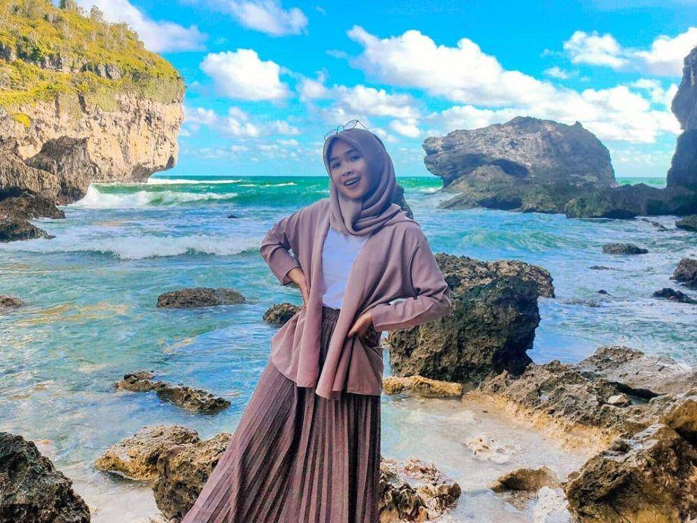 potret Pantai Wohkudu (instagram.com/tikah_m)