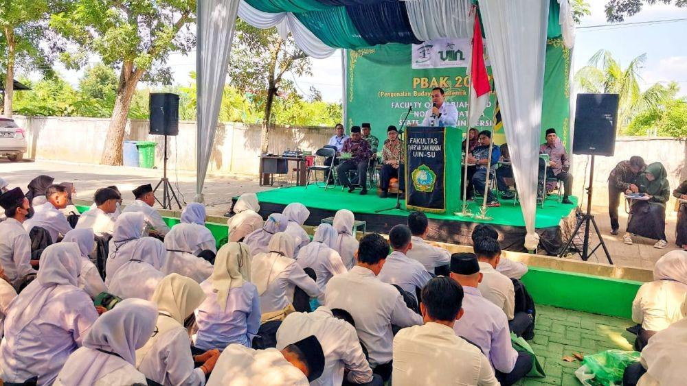 Kanwil Kemenkumham Sumut Isi Orasi Ilmiah di Kampus UIN Sumut