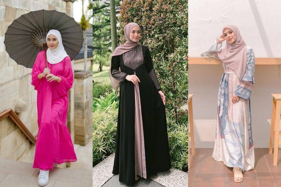 9 Inspirasi Baju Gamis ala Artis Tanah Air, Stylish dan Gak Monoton!