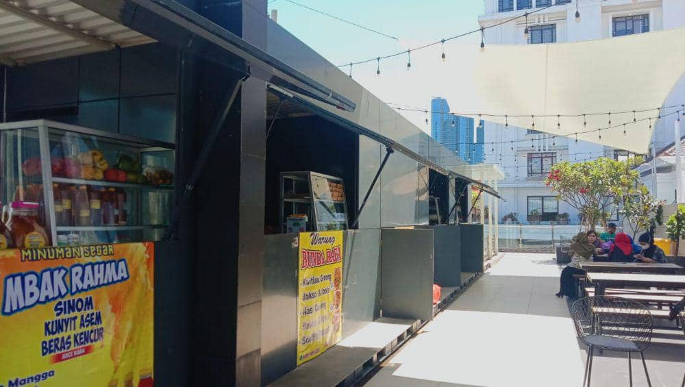 Rooftop Foodcourt. (IDNTimes/Egydia)