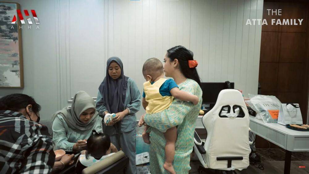 Rayyanza dan Ameena gabung arisan Geng Cendol (YouTube.com/AH/)