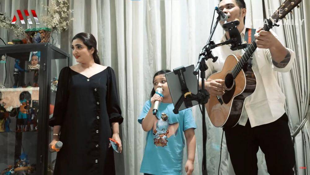 Rayyanza dan Ameena gabung arisan Geng Cendol (YouTube.com/AH/)
