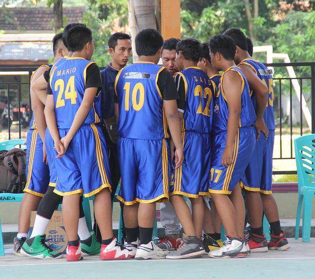 ilustrasi basket sekolah ( instagram/abudardak_sensei)