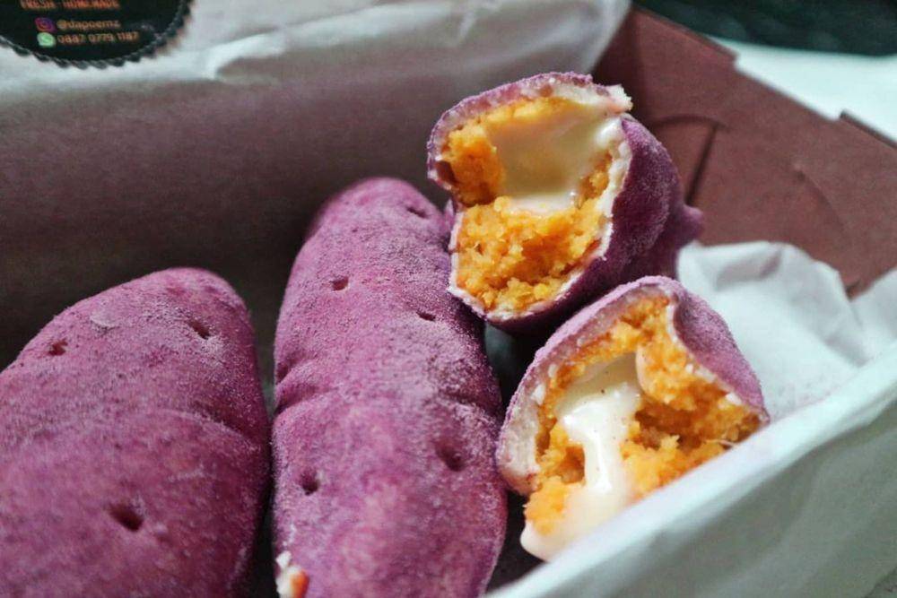 ilustrasi korean sweet potato bread (instagram.com/dapoernz.bandung)