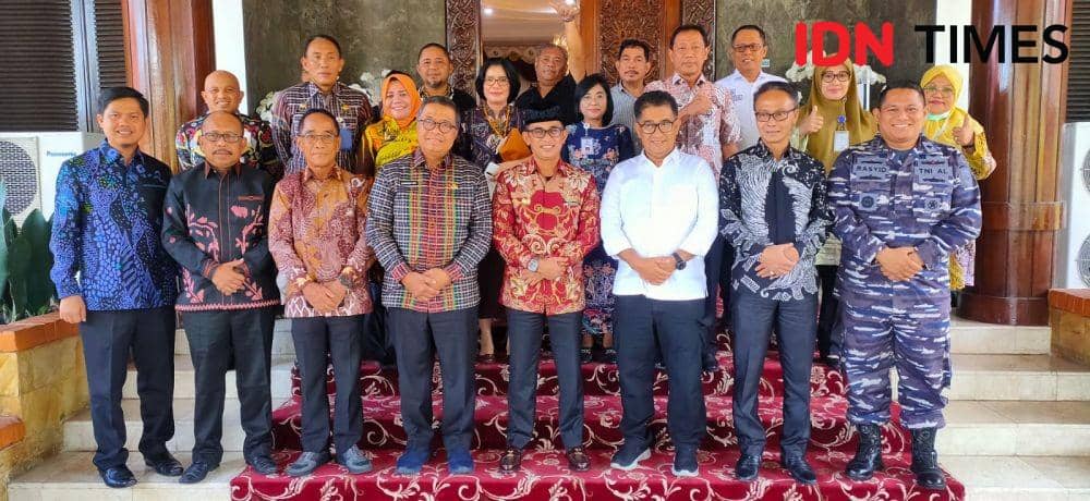 Provinsi Sulawesi Barat menjajaki potensi kerja sama dengan Kota Balikpapan Kalimantan TImur bidang material dan pangan, Kamis (1/9/2022). (IDN Times/Hilmansyah)