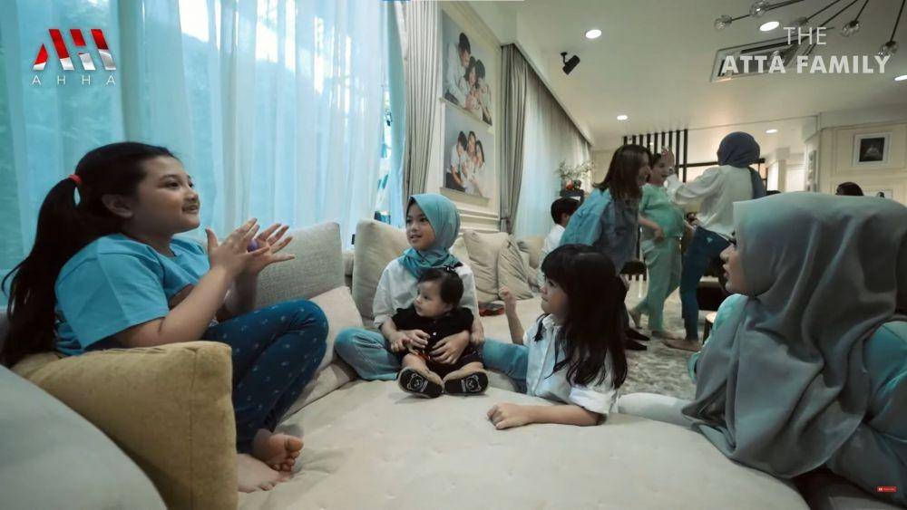 Rayyanza dan Ameena gabung arisan Geng Cendol (YouTube.com/AH/)