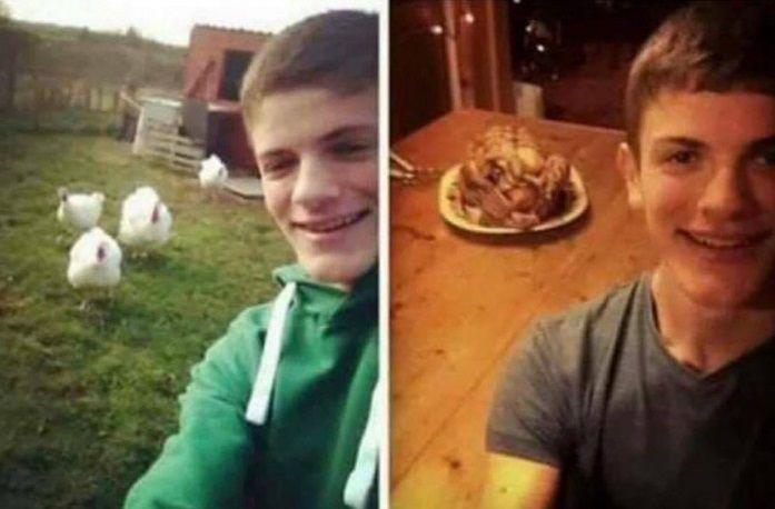 10 Potret Selfie yang Memiliki Background Kocak, Ngakak pol!