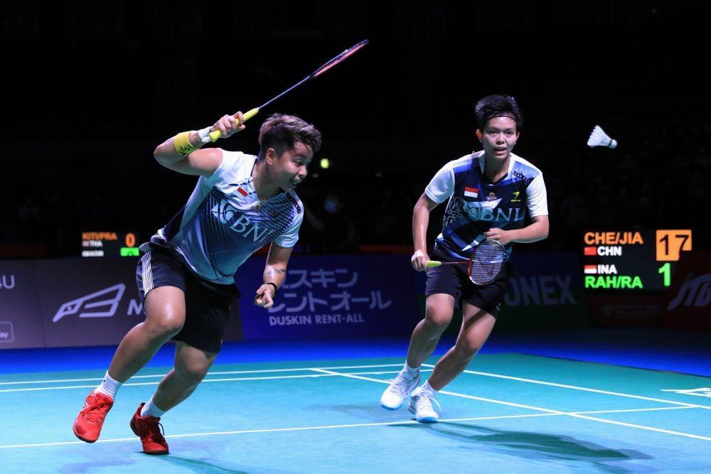 Apriyani/Fadia Akui Kalah Strategi di Japan Open 2022