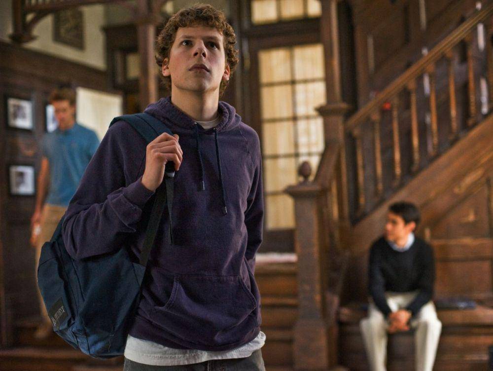 Jesse Eisenberg sebagai Mark Zuckerberg (dok. Sony Pictures)