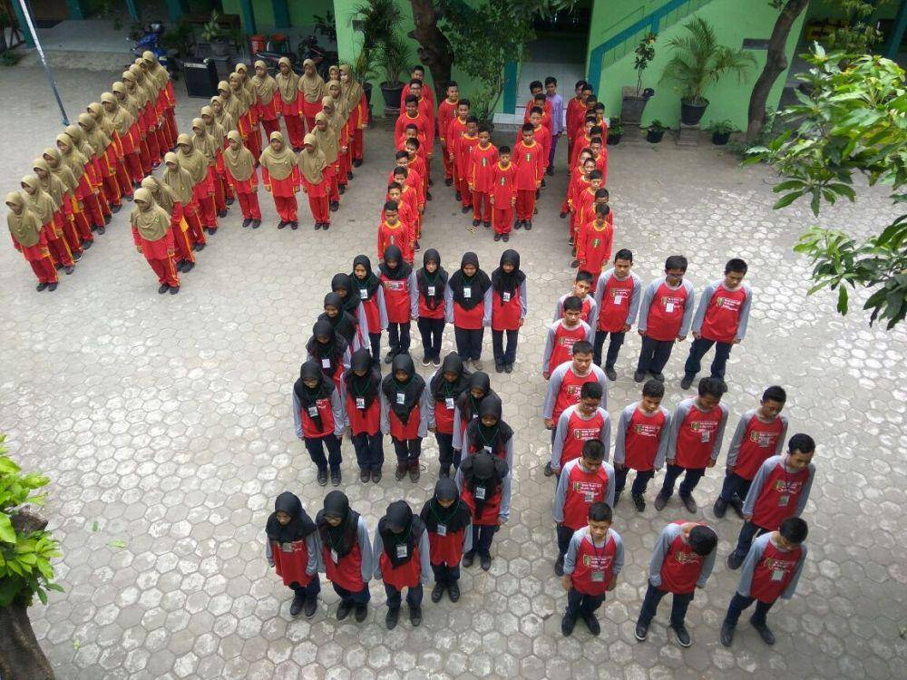 ilustrasi osis SMP ( Facebook/Rasya nala)