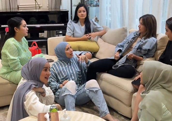 10 Momen 'Geng Cendol' Kumpul Lagi di Rumah Nagita Slavina