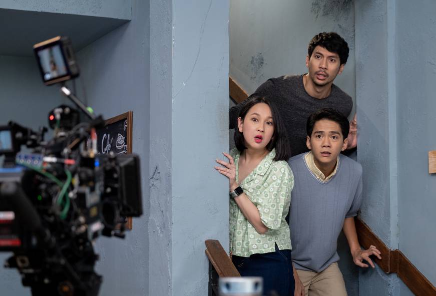 behind the scenes serial Klub Kecanduan Mantan (Dok. Netflix Indonesia)
