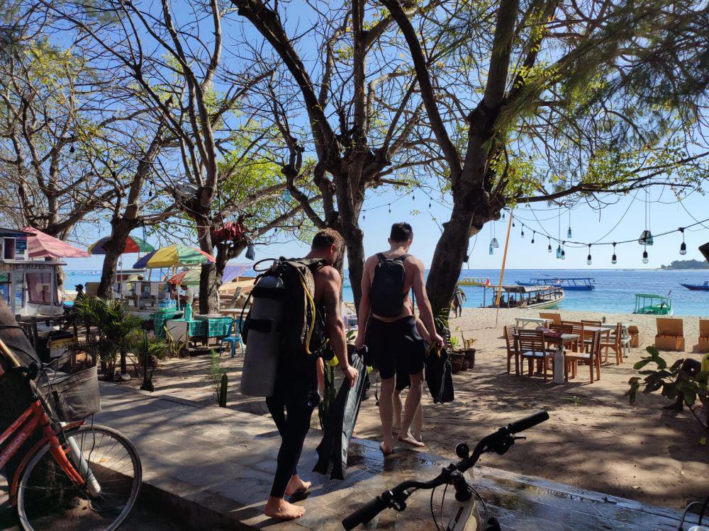 10 Potret Terbaru Gili Trawangan, Tampak Bersih dan Semakin Indah