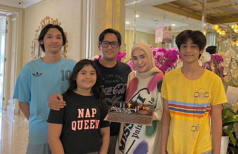 keluarga Andre Taulany (instagram.com/kenzytaulanyreal)