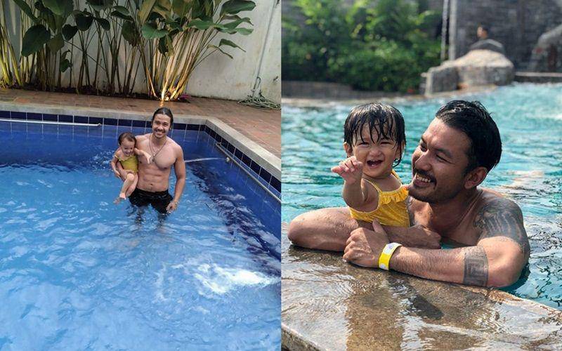 kolase ayah siaga Chicco Jerikho vs Rio Dewanto (instagram.com/chiccojerikho | instagram.com/riodewanto)