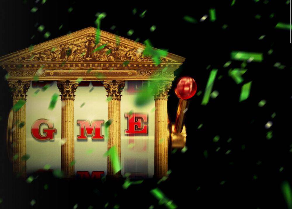 poster serial dokumenter Eat the Rich: The Gamestop Saga (dok. Netflix/Eat the Rich: The Gamestop Saga )