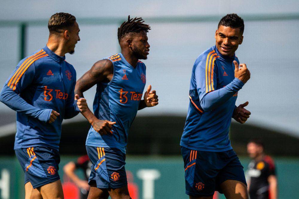 Para pemain asal Brasil di Manchester United. (twitter.com/antony00)