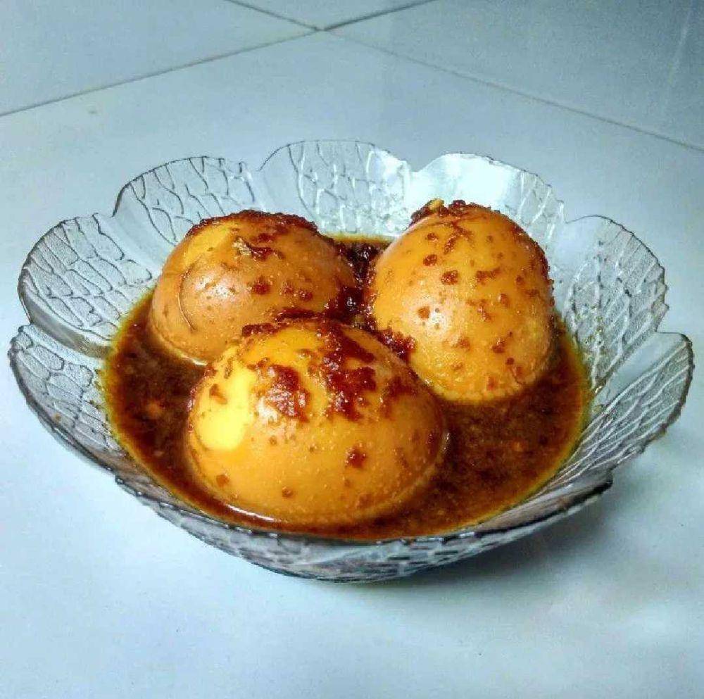 telur kecap (yummy.co.id/Alvina Sartikawati)