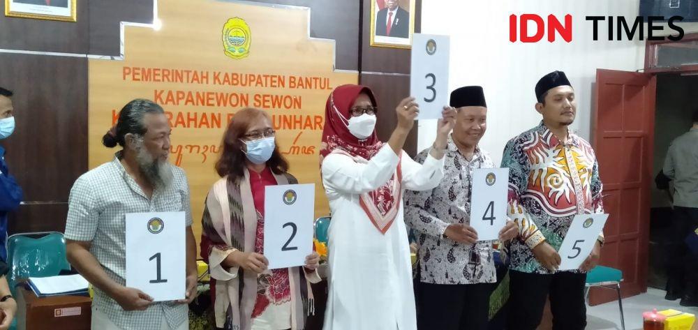 Undi Nomor Urut, Ini Harapan Calon Lurah Pilur Bantul 2022