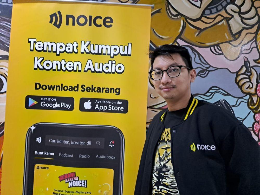 Noice Bekali Ilmu Podcast ke 150 Kreator Bandung
