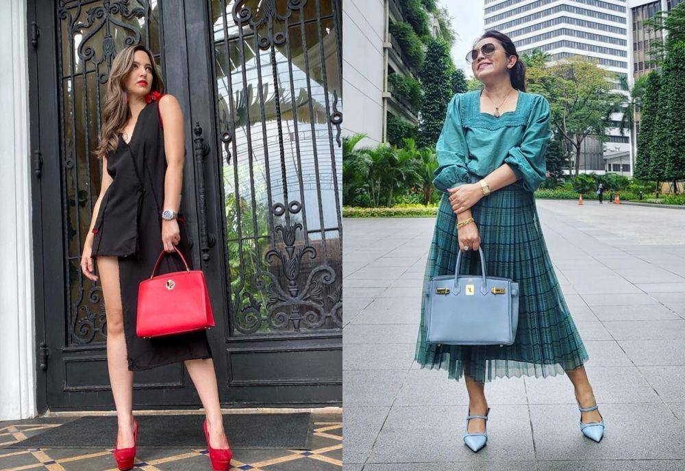 Adu Gaya Glamor Nia Ramadhani vs. Mayangsari (instagram.com/ramadhaniabakrie | instagram.com/mayangsari_official)