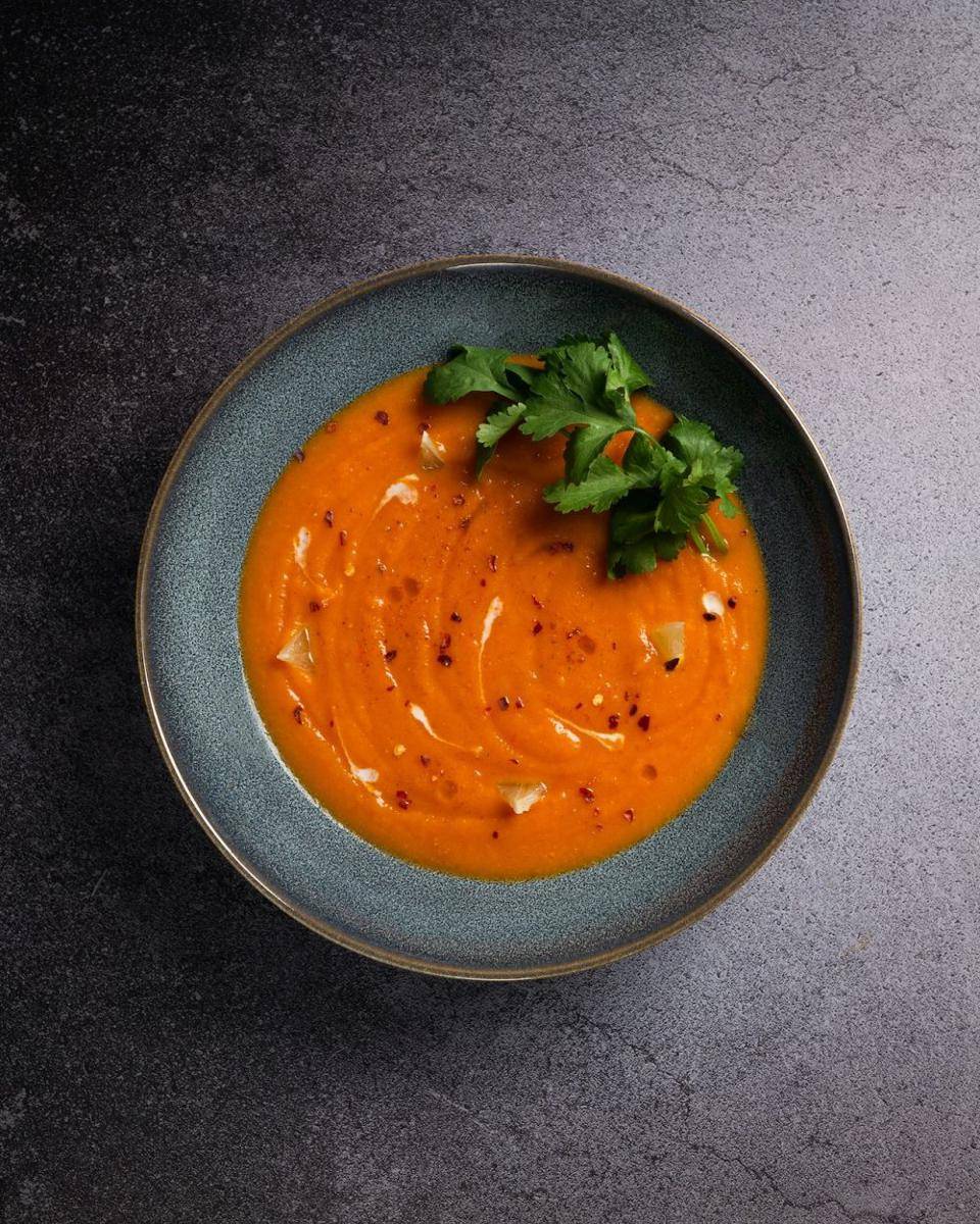 ilustrasi saus tomat untuk cocolan dimsum (Pexels.com/Max Griss)