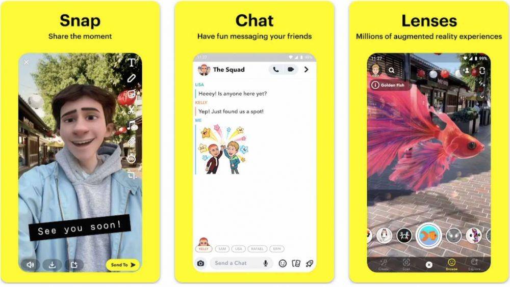 Snapchat (dok. Snap Inc)