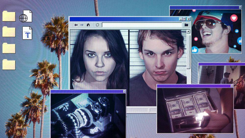 poster serial dokumenter The Real Bling Ring: Hollywood Heist (dok. Netflix/The Real Bling Ring: Hollywood Heist )