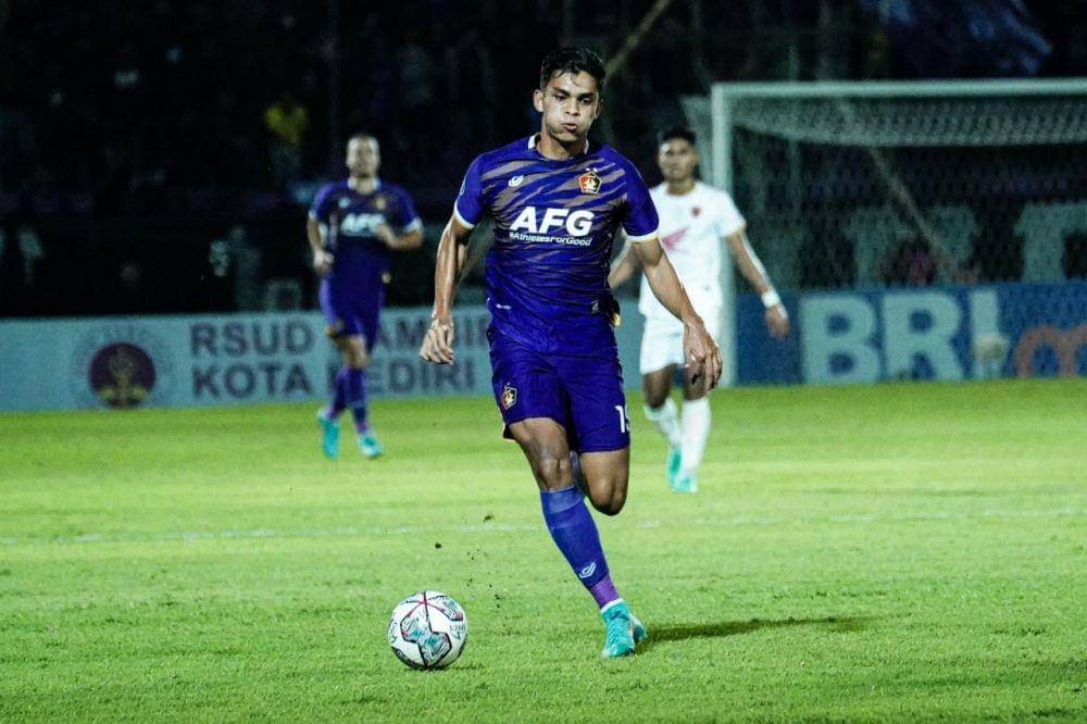 Pemain Persik Kediri saat melawan PSM Makasar. IDN Times/ media officer Persik Kediri