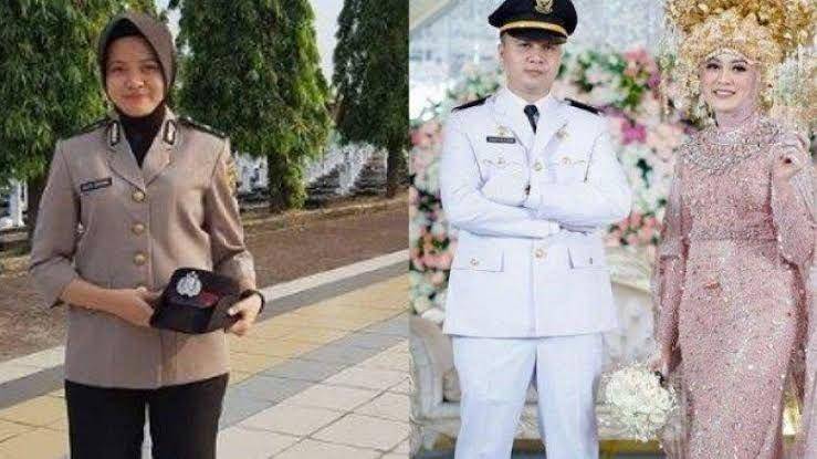 (Potret pernikahan Brigadir Suci dan suaminya) IDN Times/Istimewa
