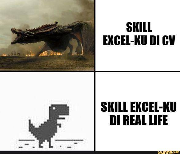 meme suka duka jadi jobseeker (twitter.com/myskill_id)